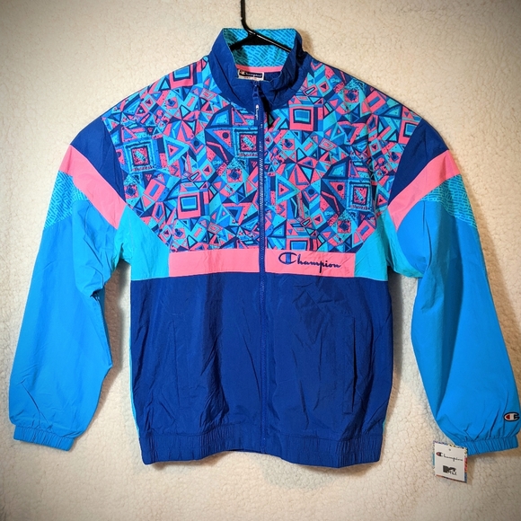 Champion Jackets & Blazers - Rare Unreleased Sample Champion x MTV Retro Jacket